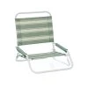 Hot Sale 🎁 Australia Only - Marquee Green Striped Compact Low Chair Stripe Green Bay / Green Tint 👏