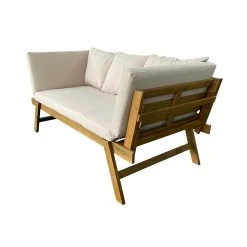Hot Sale 🛒 Marquee Timber Daybed 190 X 82 X 70cm Cream - To Australia 🔥 -Marquee Sales Store 05c28e1b6a9d445ba921e8b0adebbda5