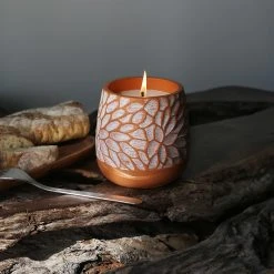 Wholesale ✔️ Australia Sale - Marquee 112 X 112mm Terracotta Pattern Cement Citronella Candle ✨ -Marquee Sales Store 1133ac66cc5e4caa8857a046def0c837