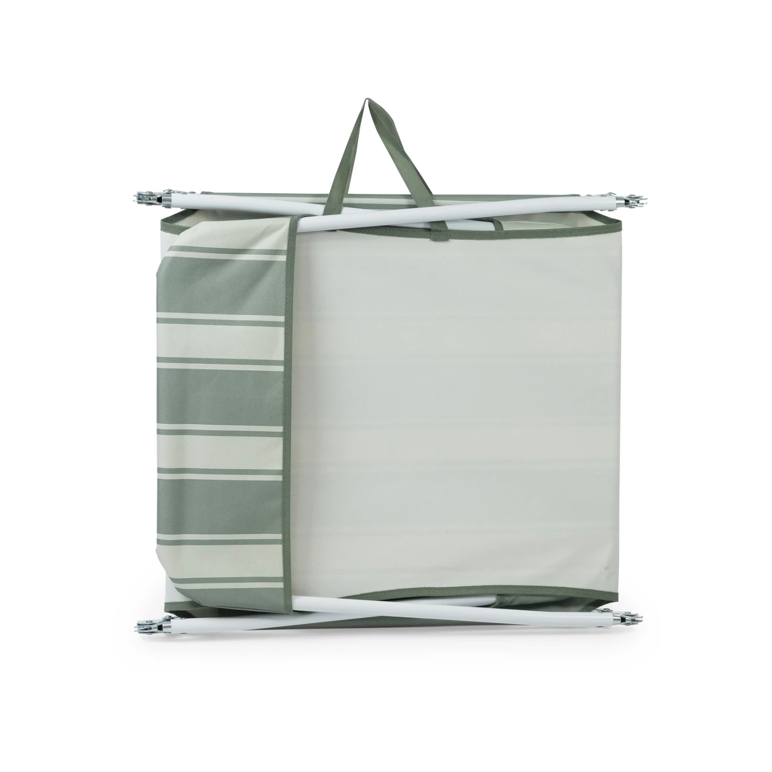 Top 10 ✨ Australia Only - Marquee Green Bay Mist Striped Folding Sun Lounge ❤️ 3 Top 10 ✨ Australia Only - Marquee Green Bay Mist Striped Folding Sun Lounge ❤️ - Image 3