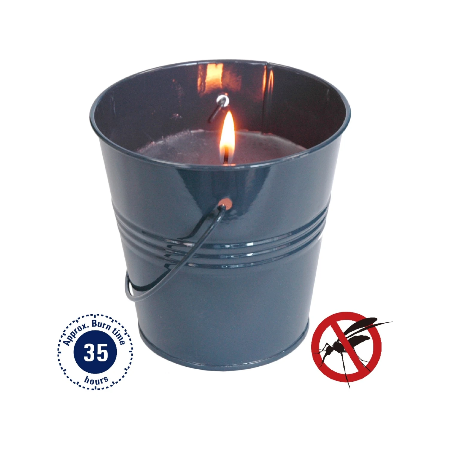 Cheapest โ Australia Sale - Marquee Dark Blue Steel Tin Citronella Candle ๐ 2 Cheapest โ Australia Sale - Marquee Dark Blue Steel Tin Citronella Candle ๐ - Image 2