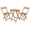 Best deal ✨ Marquee 3 Piece Timber Folding Bistro Setting Other - To Australia 🥰
