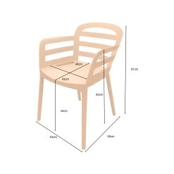 Hot Sale 👍 Marquee Clay Mondo Dining Chair - To Australia 🌟 -Marquee Sales Store 3bc0eb90dc714b3abada0805d42d4fee