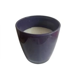 Best Pirce ✔️ Australia Only - Marquee 135 X 135mm Charcoal Glass Pot Citronella Candle 👏