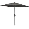 Best Pirce 🎉 Australia Only - Marquee 3m Round Jasper Market Umbrella - Charcoal 🔥