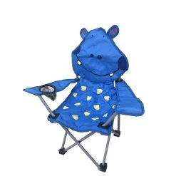 Cheap 🛒 Marquee Hippo Kids Camp Chair Blue - To Australia ✔️