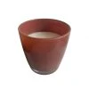 New 🛒 Marquee 135 X 135mm Dark Clay Glass Pot Citronella Candle - To Australia ✨