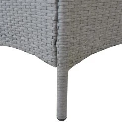 Flash Sale ❤️ Marquee 3pcs Steel Rattan Glass Setting Grey Other - To Australia 🎉 -Marquee Sales Store 4f92881ef0e5422ba596f8ecfa58c2c9