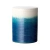 New ⌛ Australia Sale - Marquee Ombre Blue Ceramic Stool ✔️
