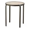 Wholesale ❤️ Australia Sale - Marquee Round Glass Top Steel Side Table Other ⌛