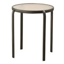 Wholesale ❤️ Australia Sale - Marquee Round Glass Top Steel Side Table Other ⌛