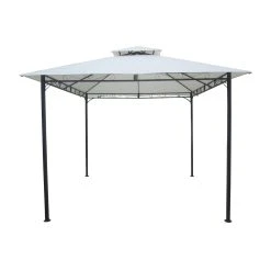 Buy ⭐ Marquee 3 X 3m Roma Non-Permanent Gazebo Grey / Charcoal - To Australia 🥰