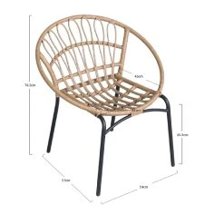 Budget ✨ Australia Sale - Marquee Rattan Wicker Chair - Natural Other ✔️ -Marquee Sales Store 9d7f724639584ae1836349c2704a7220