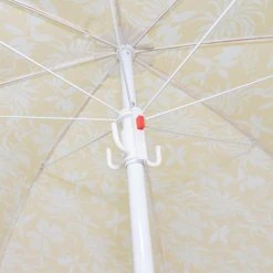 Flash Sale ✔️ Marquee 1.8m Yellow Botanical Straw Beach Umbrella Palm Italian Straw - To Australia ✨ -Marquee Sales Store a25908b292b4426fb0bd9a913d36d803