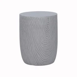 Discount 🛒 Australia Only - Marquee Grey Wood Pattern Ceramic Stool 🔥