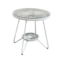 Deals ✔️ Australia Only - Marquee 500 X 500mm Coconut Milk Coffee Table ⭐