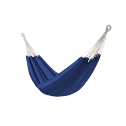 Top 10 👍 Australia Sale - Marquee 100 X 190cm Single Polycotton Hammock Blue / Grey 🔔