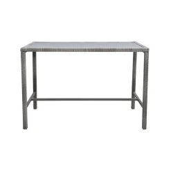 Best reviews of 😀 Australia Only - Marquee 145 X 70cm Bayfield Wicker Bar Table Other 🌟 -Marquee Sales Store be9f890c710b4755bb1bf7a0bc240e95
