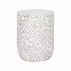 Deals ๐ Australia Sale - Marquee Chevron Ceramic Stool ๐