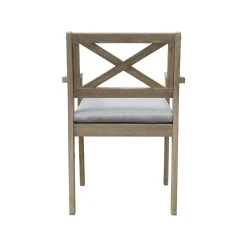 Promo ✔️ Australia Only - Marquee Brushed White Harbour Timber Dining Chair 😉 -Marquee Sales Store cd42920908084d2c8e5a3665d6439315