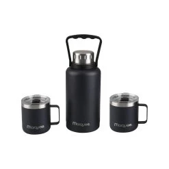 Best reviews of 🔥 Marquee 1.2L Graphite Insulated Flask And Mug Set - To Australia ⭐