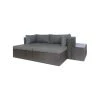 Best deal ❤️ Australia Only - Marquee 5 Piece Charcoal Tulum Steel Lounge Setting Other ❤️