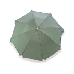 Outlet ✨ Marquee 1.6m Solid Green Beach Umbrella With Tassels Solid Green Bay - To Australia 😀 -Marquee Sales Store cfc4b9995a6448fcba609ffd3a829784