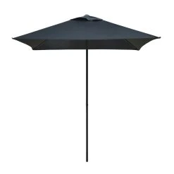 Promo 👏 Marquee 2m Square Goulburn Market Umbrella Charcoal - To Australia ⌛