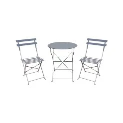 Best reviews of 🔔 Australia Sale - Marquee Vintage Indigo Troca 3 Piece Steel Bistro Setting ✔️