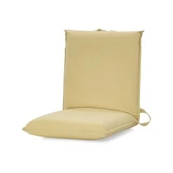 Cheapest 🎉 Marquee Yellow Solid Straw Recliner Pad Chair Italian Straw - To Australia 😉