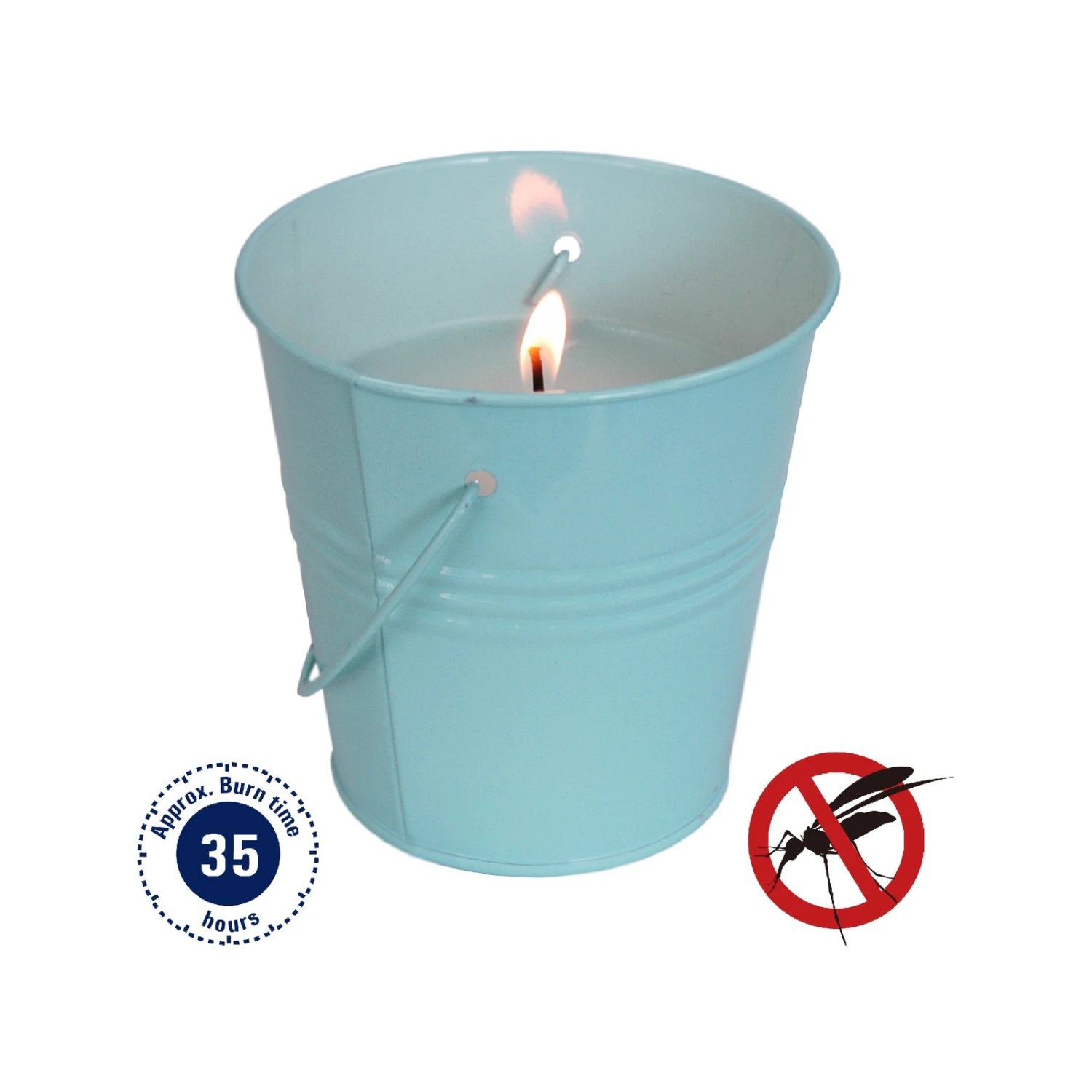 Best Pirce ✔️ Australia Sale - Marquee Blue Steel Tin Citronella Candle 🧨 2 Best Pirce ✔️ Australia Sale - Marquee Blue Steel Tin Citronella Candle 🧨 - Image 2