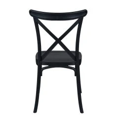 Best deal 🔔 Marquee Black Cross Back Dining Chair - To Australia 🧨 -Marquee Sales Store ef15356b415b466499f541fccf31f877